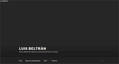 Desktop Screenshot of luisbeltran.com